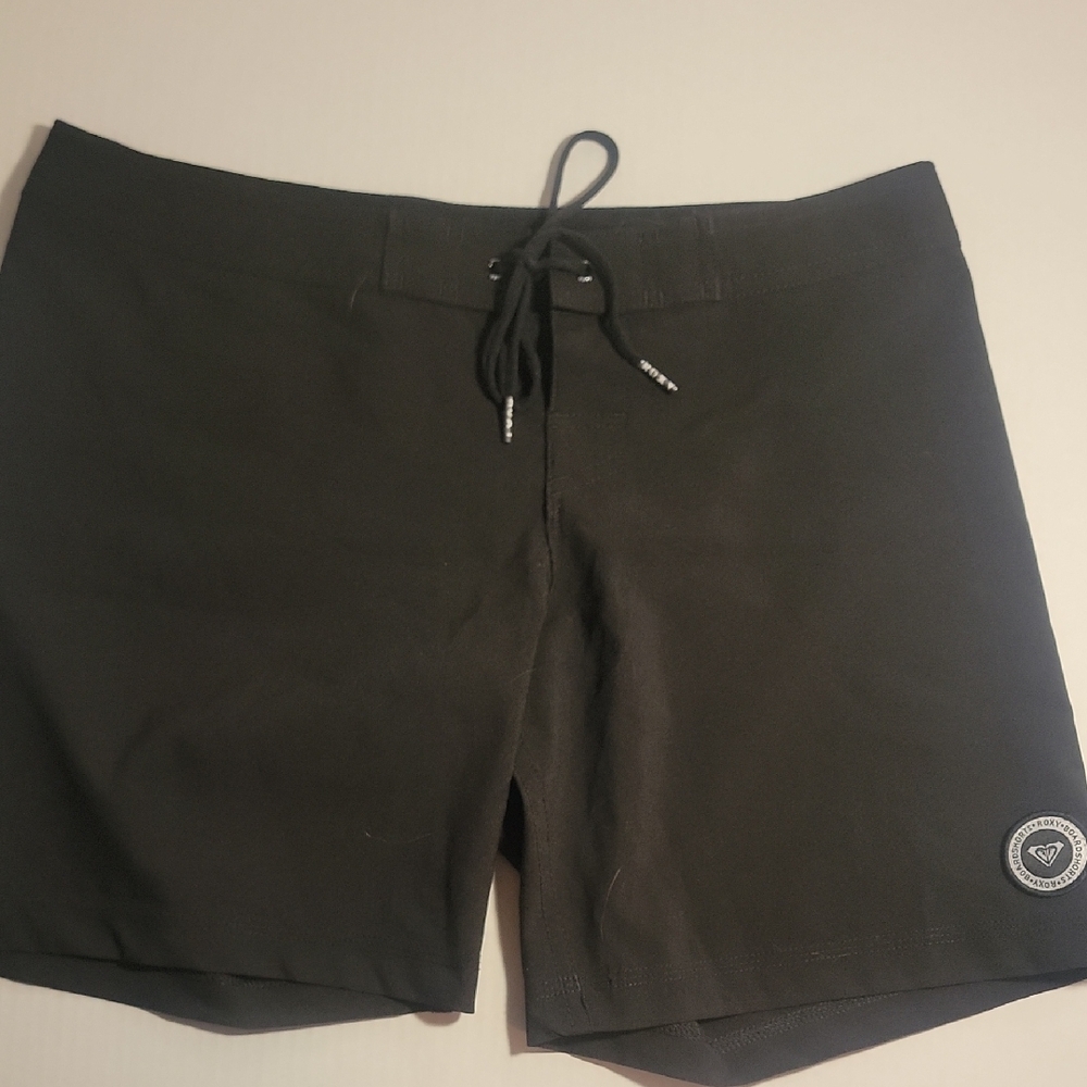 Black Board Shorts with Drawstring